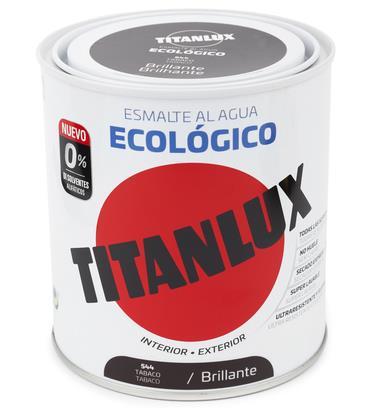 750ml ESMALTE TITANLUX ECO TABACO BRILHANTE TITAN