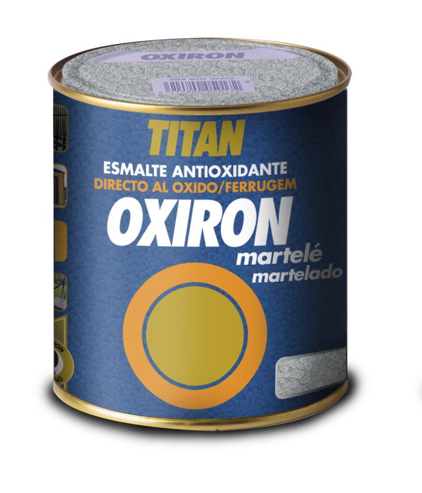 375ml OXIRON MARTELADO CINZA PRATA TITAN