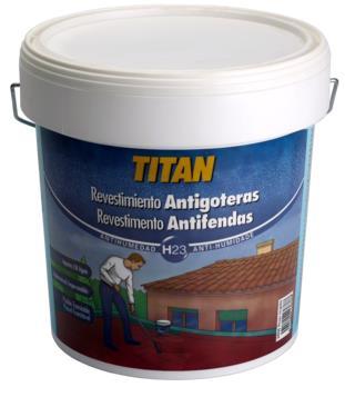 1L REVESTIMENTO ANTIFENDAS H23 VERM. INGLES TITAN