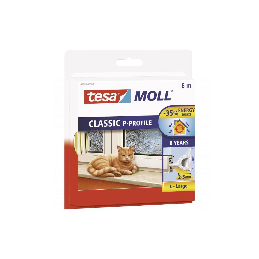 FITA CALAFE. TESAMOLL P 6MTX 9MM BRANCO
