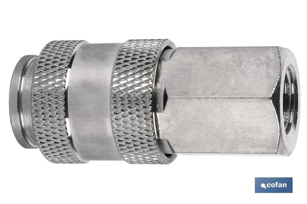 CONEXAO RAPIDA UNI. HEMBRA 3/8" COFAN