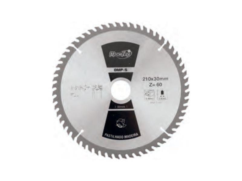 DISCO PASTILHADO P/ MADEIRA DMP-S 210mm Z30 MacFer