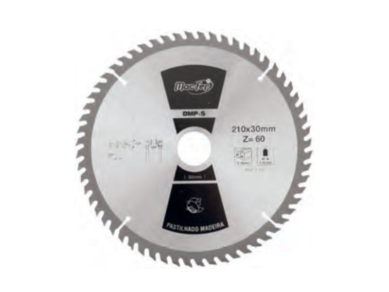 DISCO PASTILHADO P/ MADEIRA DMP-S 235mm Z35 MacFer