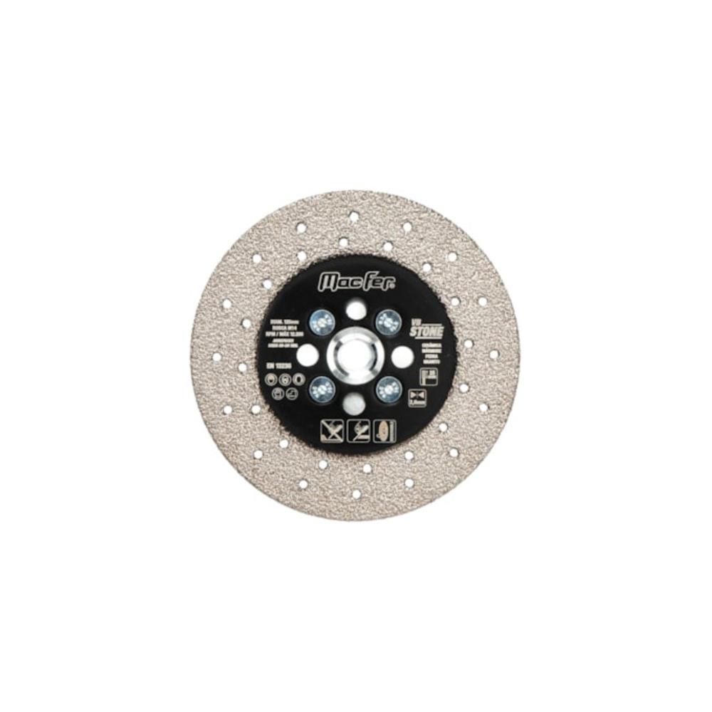 Disco diamantado VB-stone 125mm c/fig. M14 MF