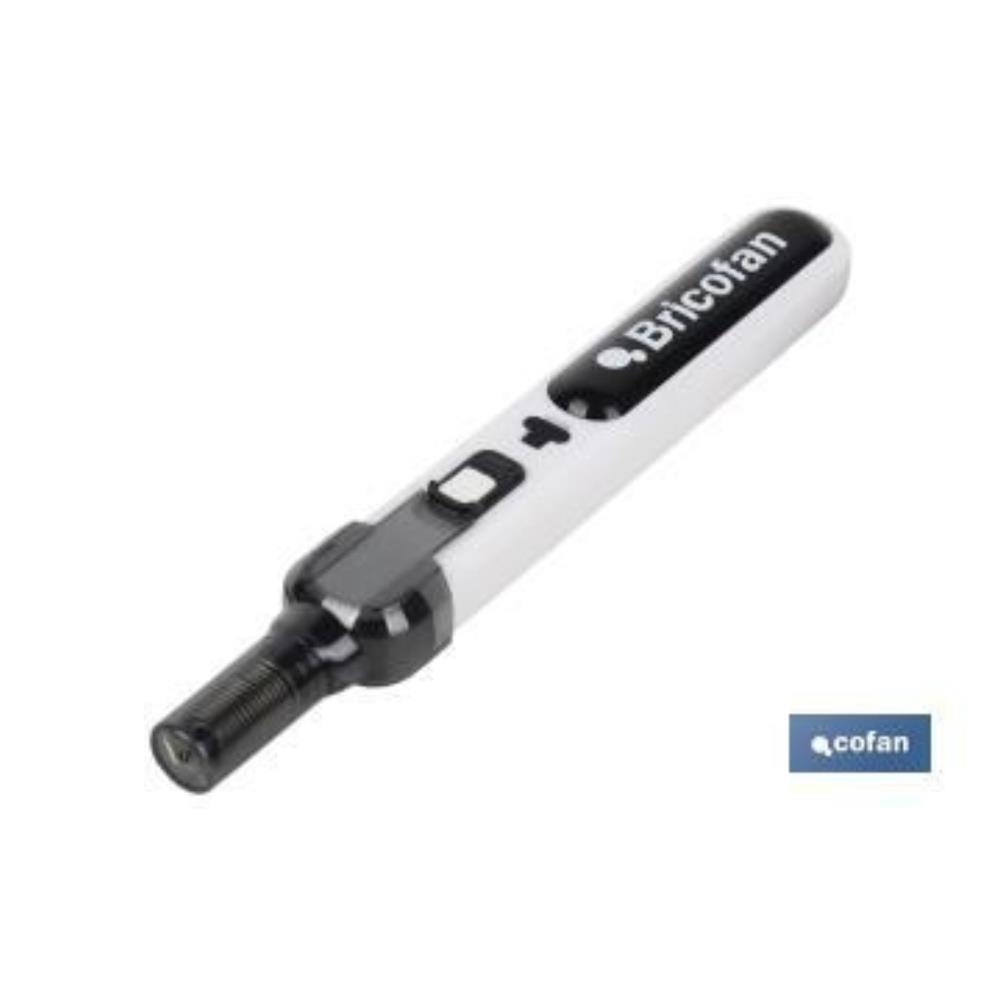 Soldador eletrico a bateria 3.6V bateria 2.ah Cofan