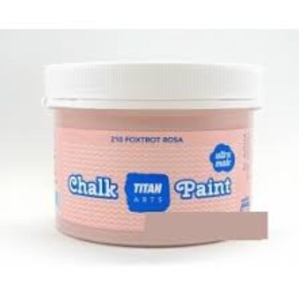 250ml TITAN CHALK PAINT FOXTROT ROSA