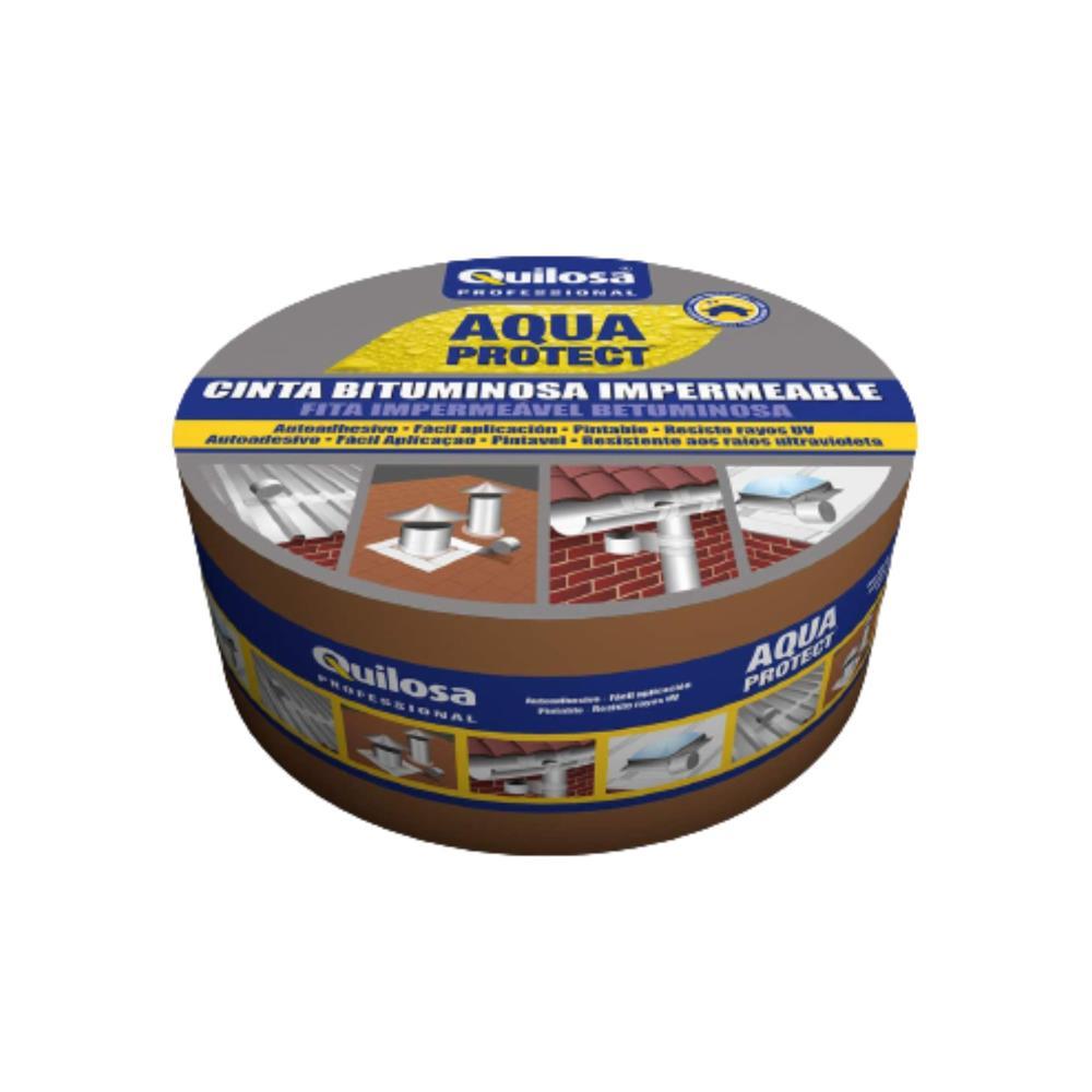 AQUAPROTECT CINTA BETUMINOSA TERRACOTA 10cm x 10M QUILOSA