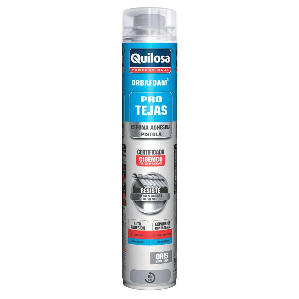 ORBAFOAM PRO TELHAS PISTOLA 750ml CINZA QUILOSA