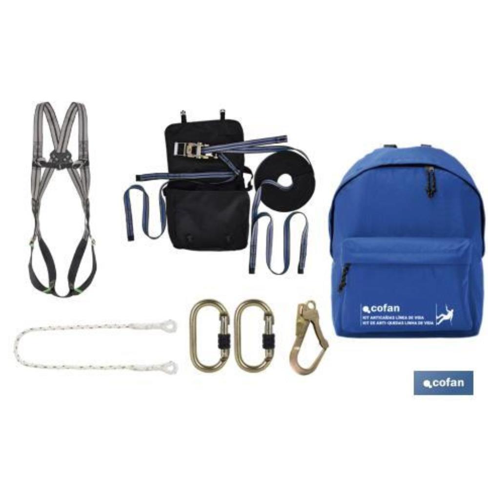 KIT ANTI-QUEDAS LINHA DE VIDA COFAN