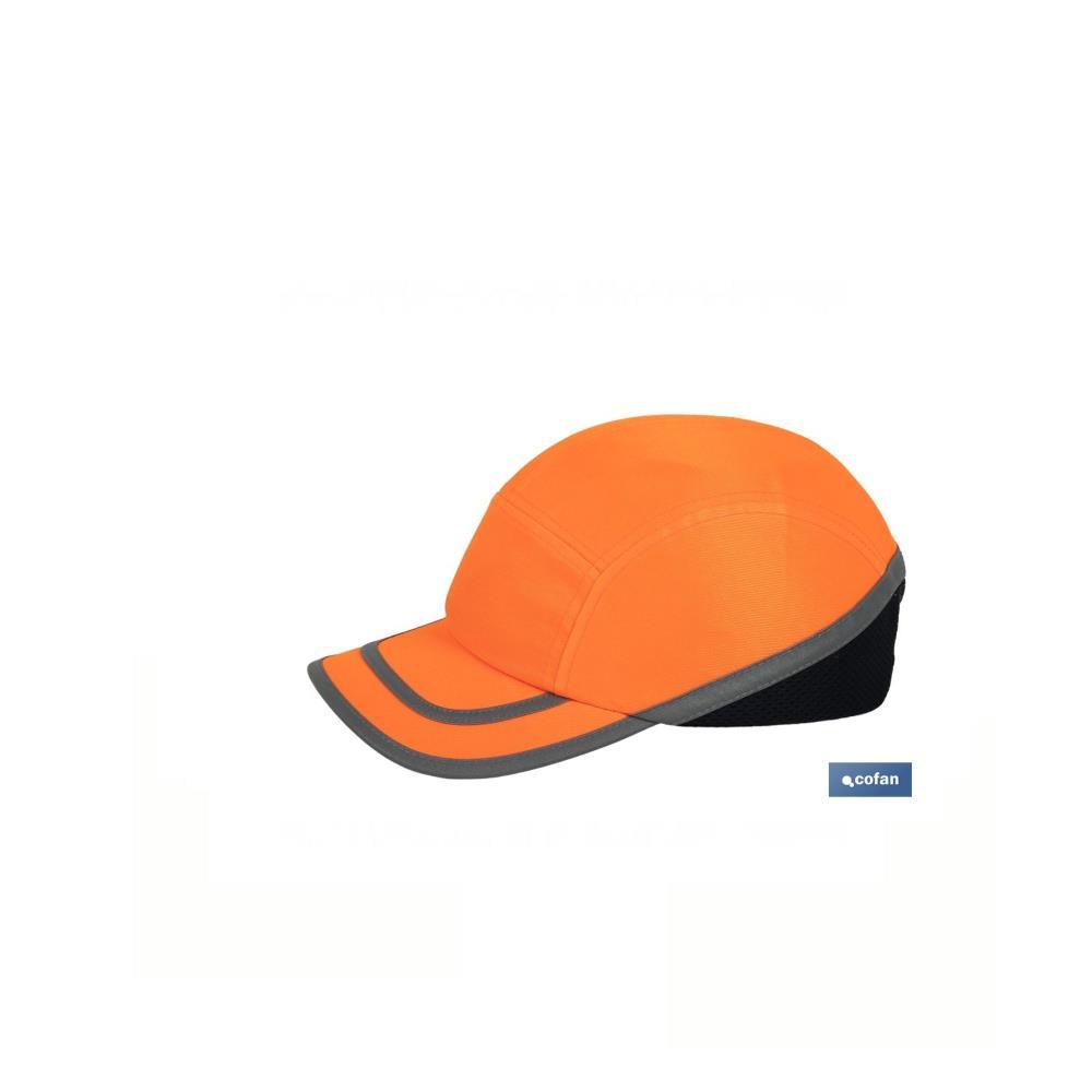Bone sport segurança laranja Cofan