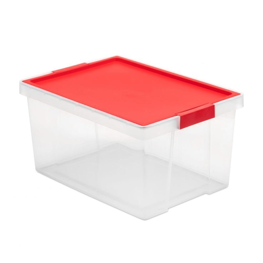 Caixa multiuso NEW 35L vermelho TATAY