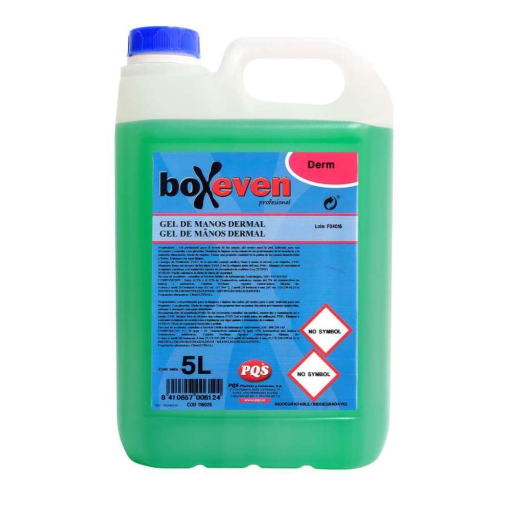 5 L GEL P/MÃOS T/USO PQS