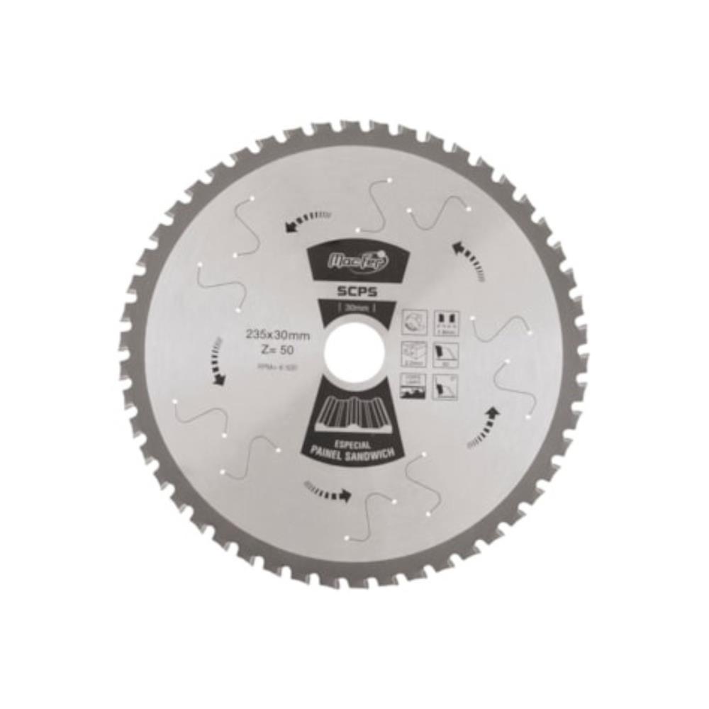DISCO SERRA CIRCULAR PAIN. SANDWICH 235X30MM SXPS Z50 MF