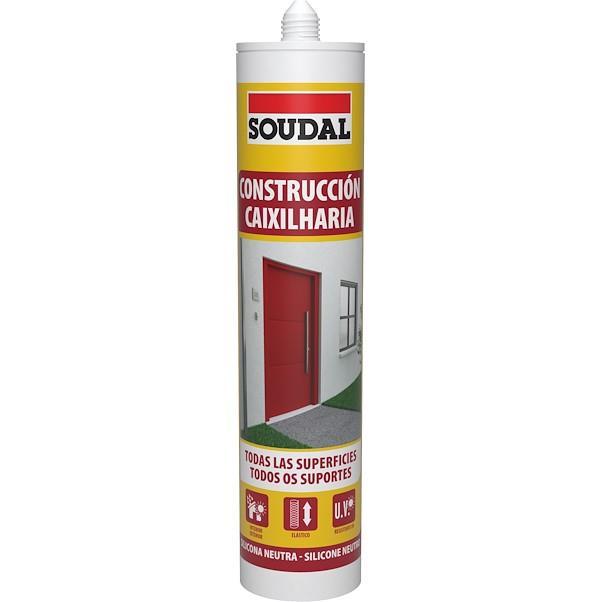 SILICONE CONSTRUÇÃO CINZA RAL 7011 SOUDAL