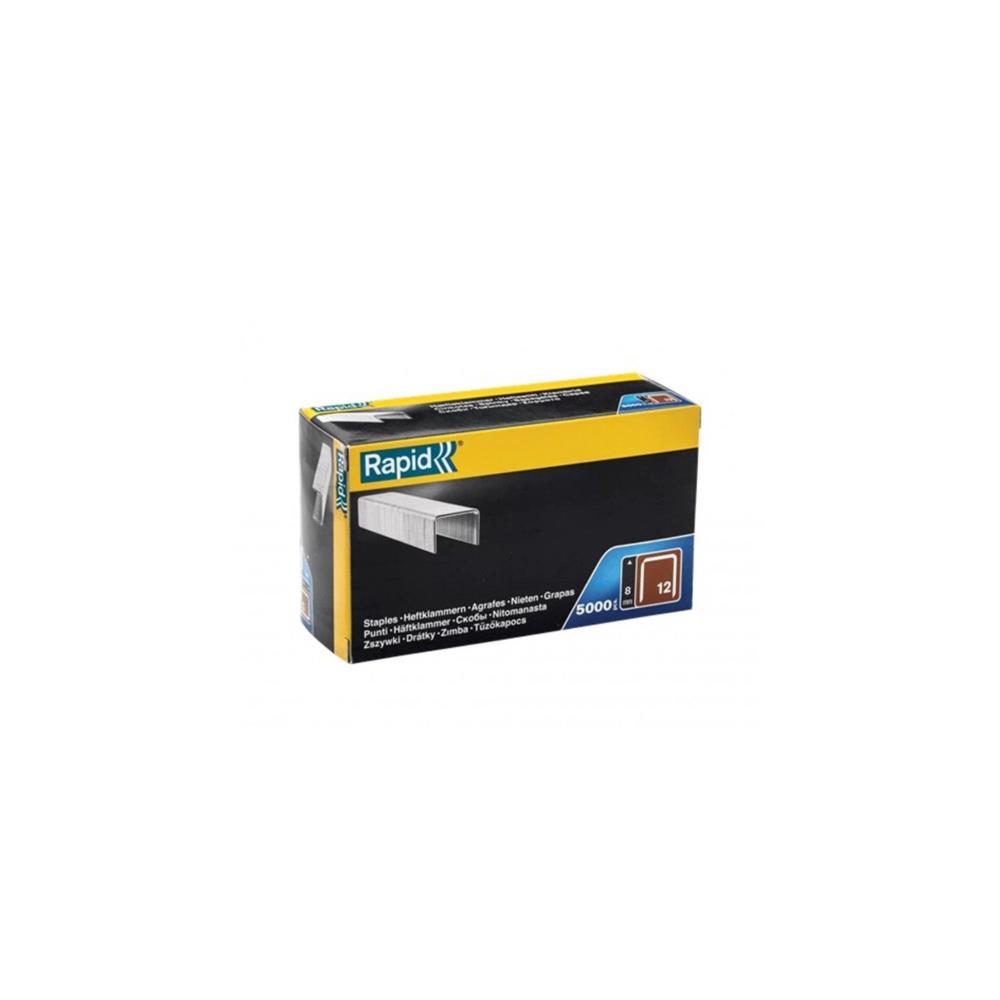 Caixa 5000 agrafos nº12 10mm Rapid