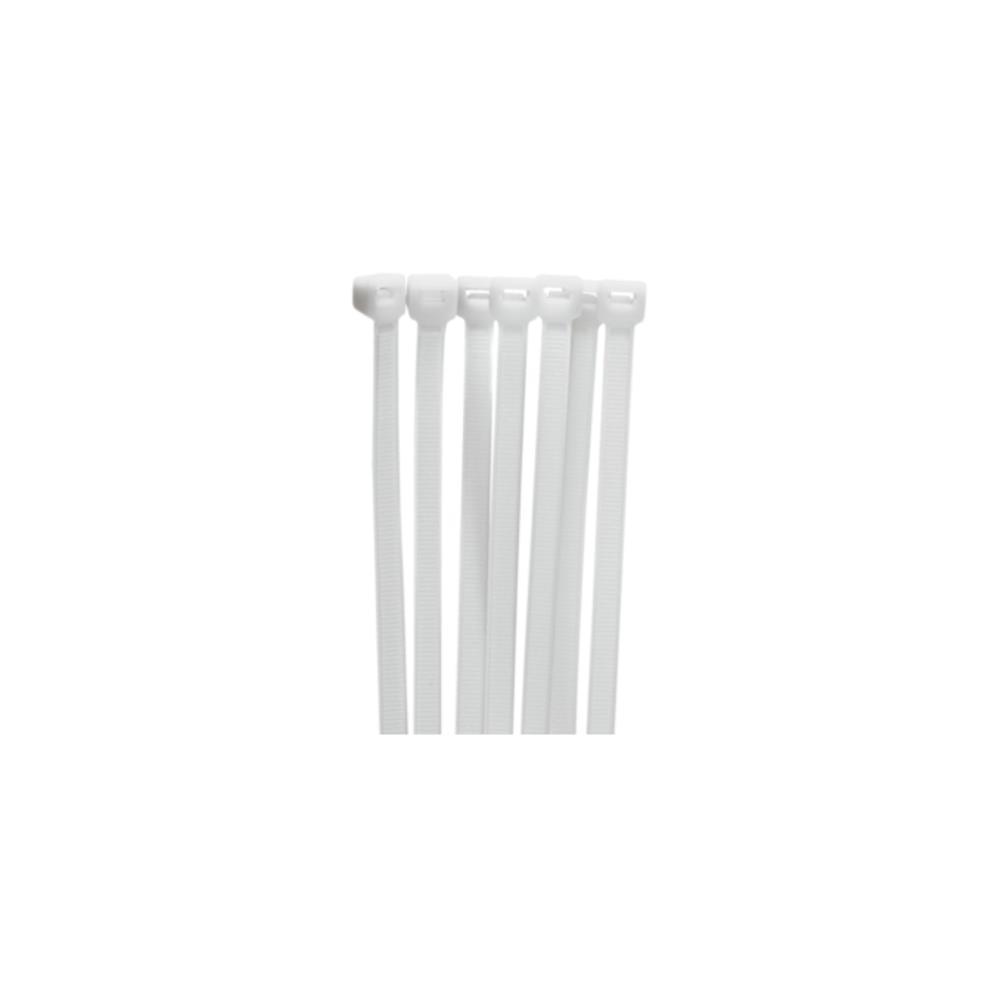 100 ABRAÇ. SERRILHA NYLON BR. 4.8X350mm