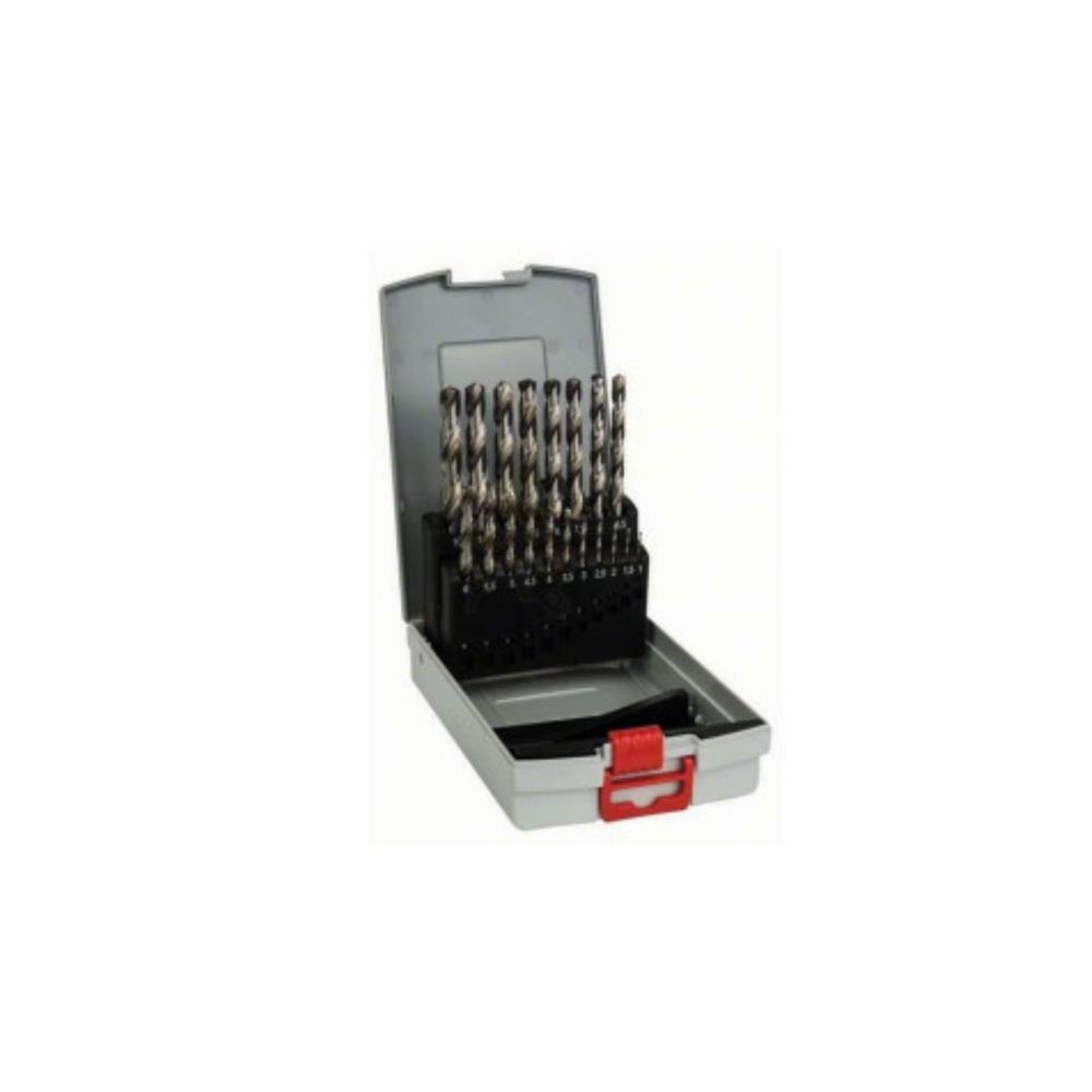 Estojo metal de 19 brocas Step Drill HSS-G 1-10x0.5mm Sesa