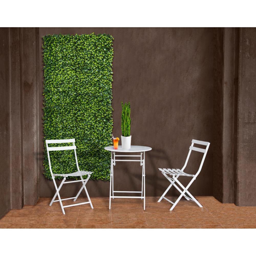 JARDIM VERTICAL SINT. FOLHA LOURO VERMELHO 1x1M