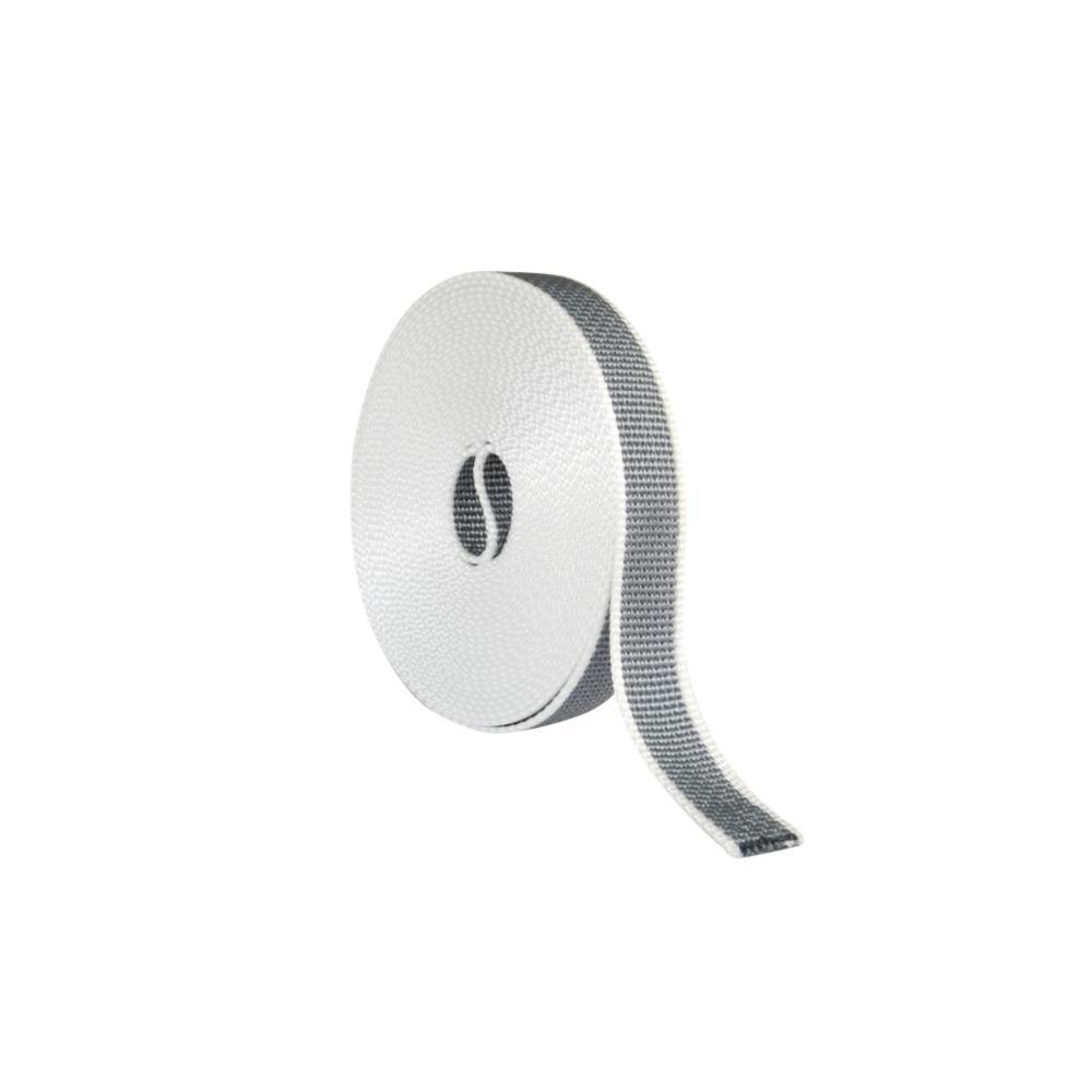 BL. FITA DE ESTORE 22X6mt CINZ. BRANCO AMIG