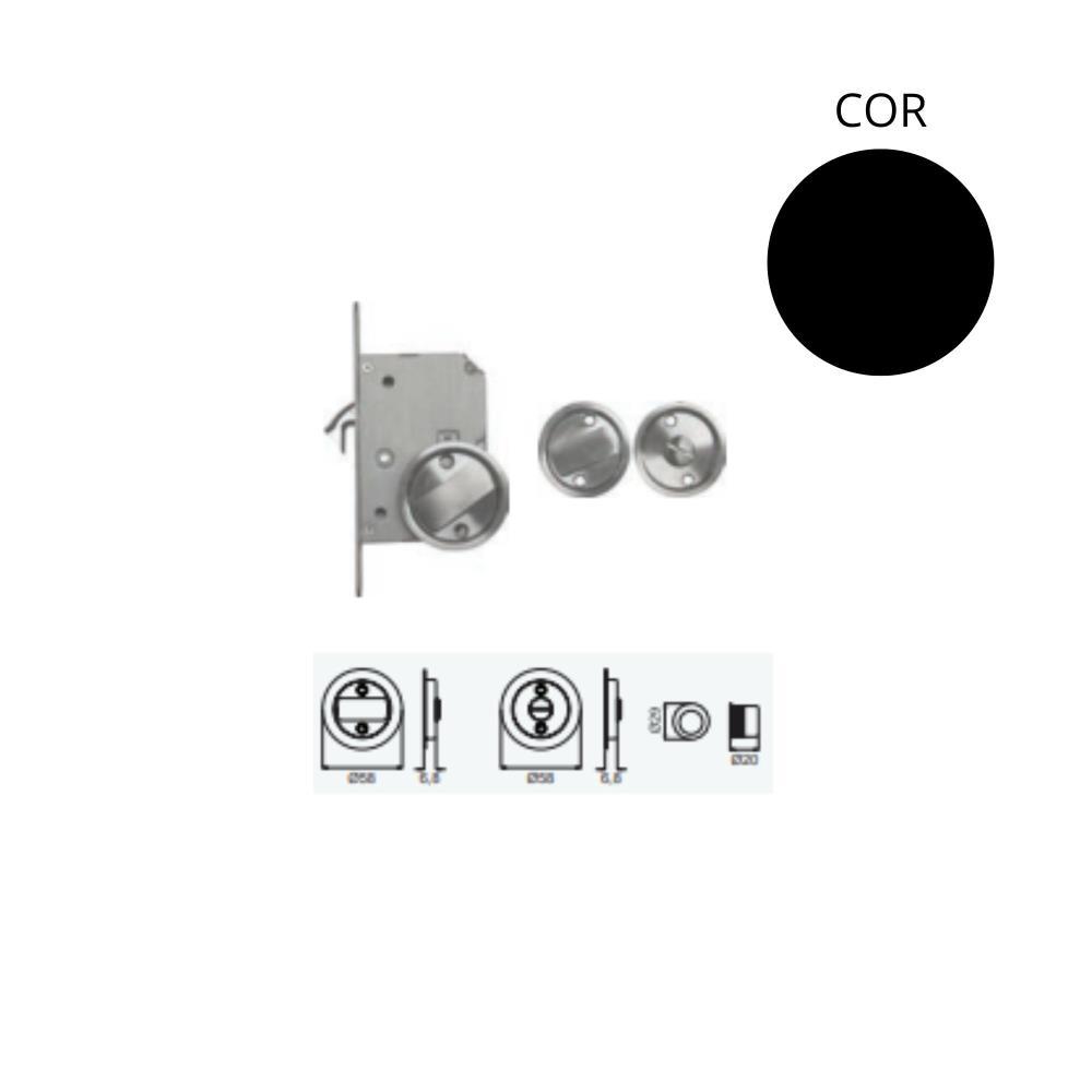 Kit fechad. emb. 2005/6 c/concha 2005/6 inox Black APC