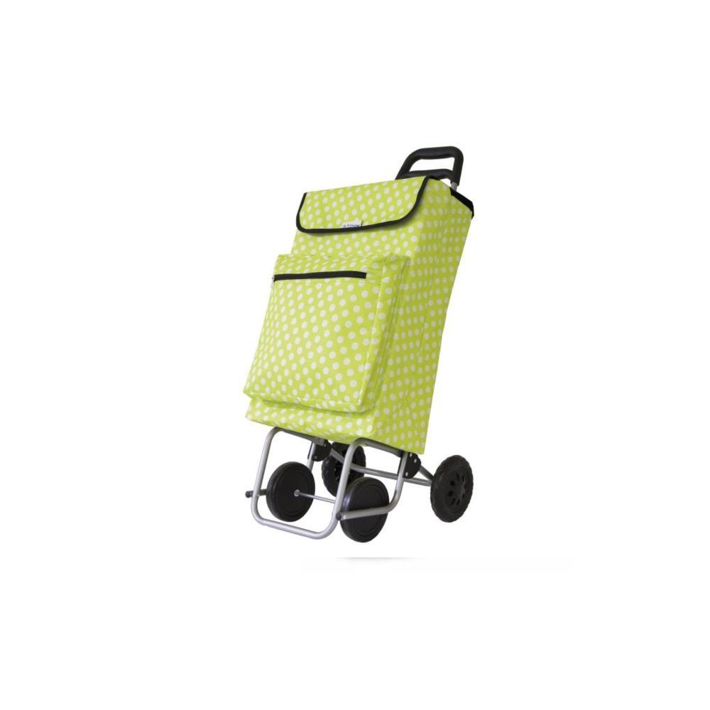 Carro compras termo 5 verde estampado Amig