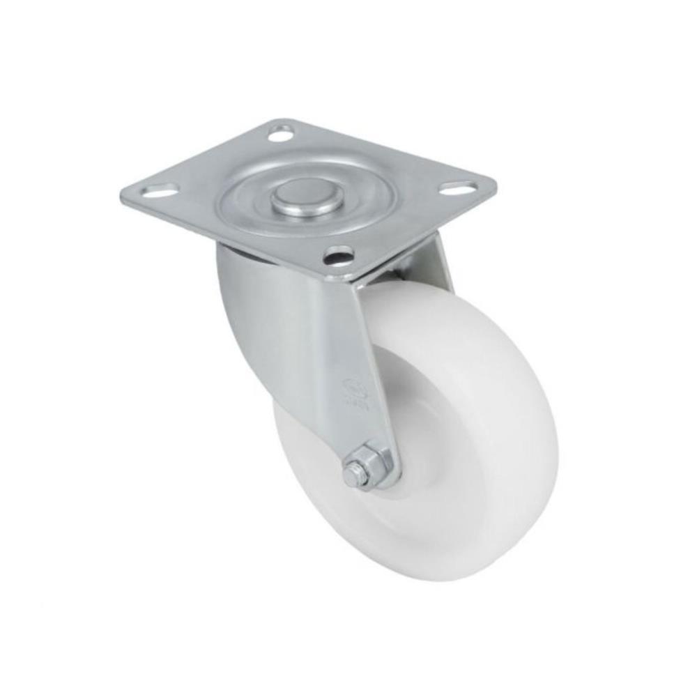 RODA 2552 150X40 GIRAT. NYLON BRANCA AMIG