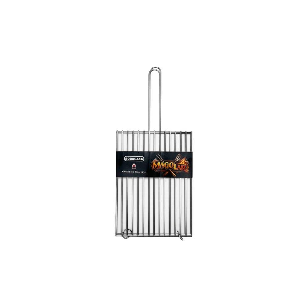 Grelha nº4 p/lulas inox AMC