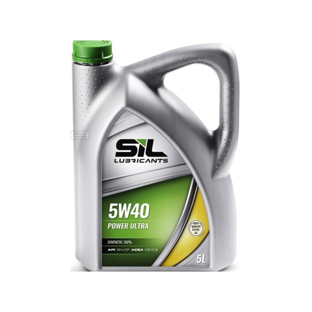 5 L OLEO SINTETICO POWER ULTRA 5W40 SIL