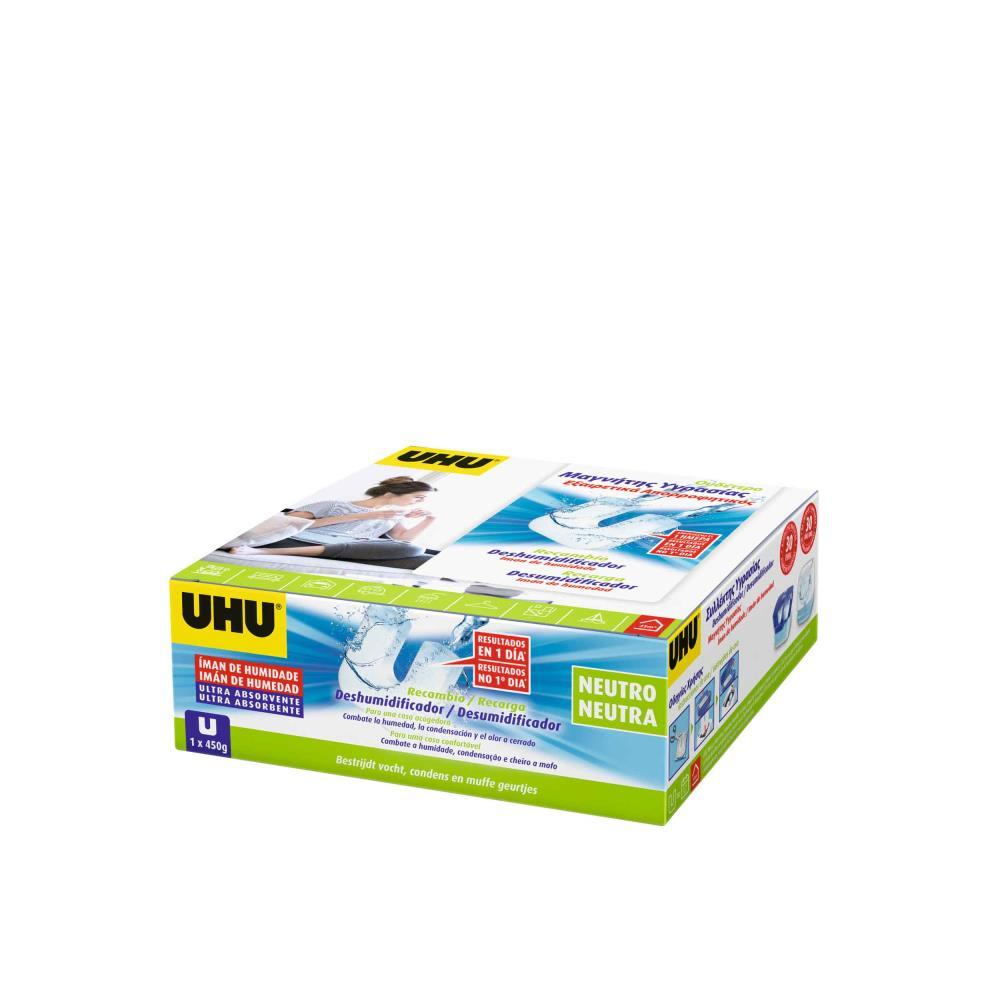 UHU RECARGA 450G P/ DESUMIDIFICADOR ULTRA ABSORV.