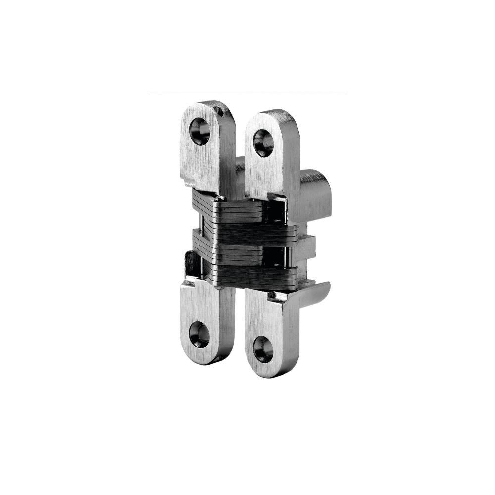 Dobradiça Invisivel ref. 411-70x16mm - Crom. mate -BL1