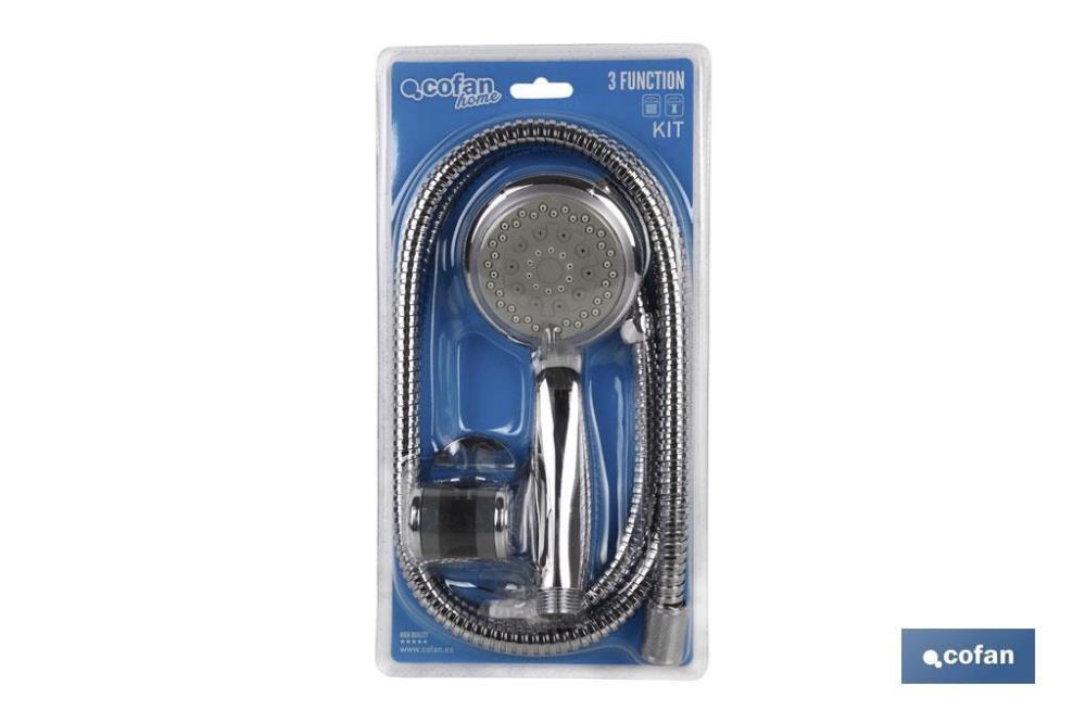 KIT DE 3pcs DUCHE 3 FUNÇOES