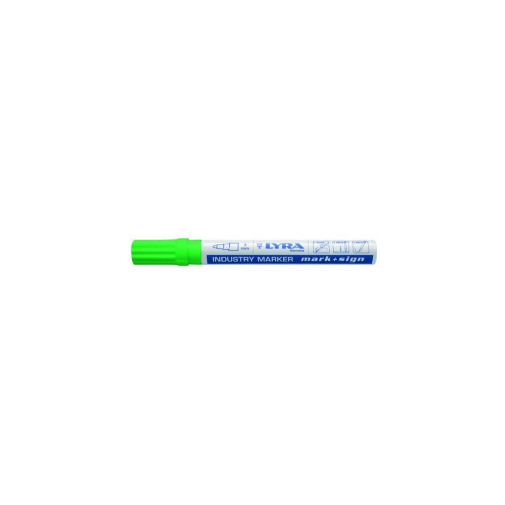 Marcador industrial Lyra verde