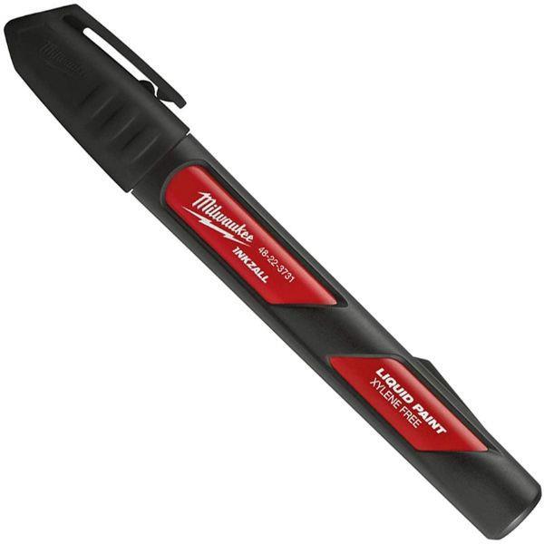 MARCADOR PRETO TINTA LIQUIDA INKZALL MILWAUKEE