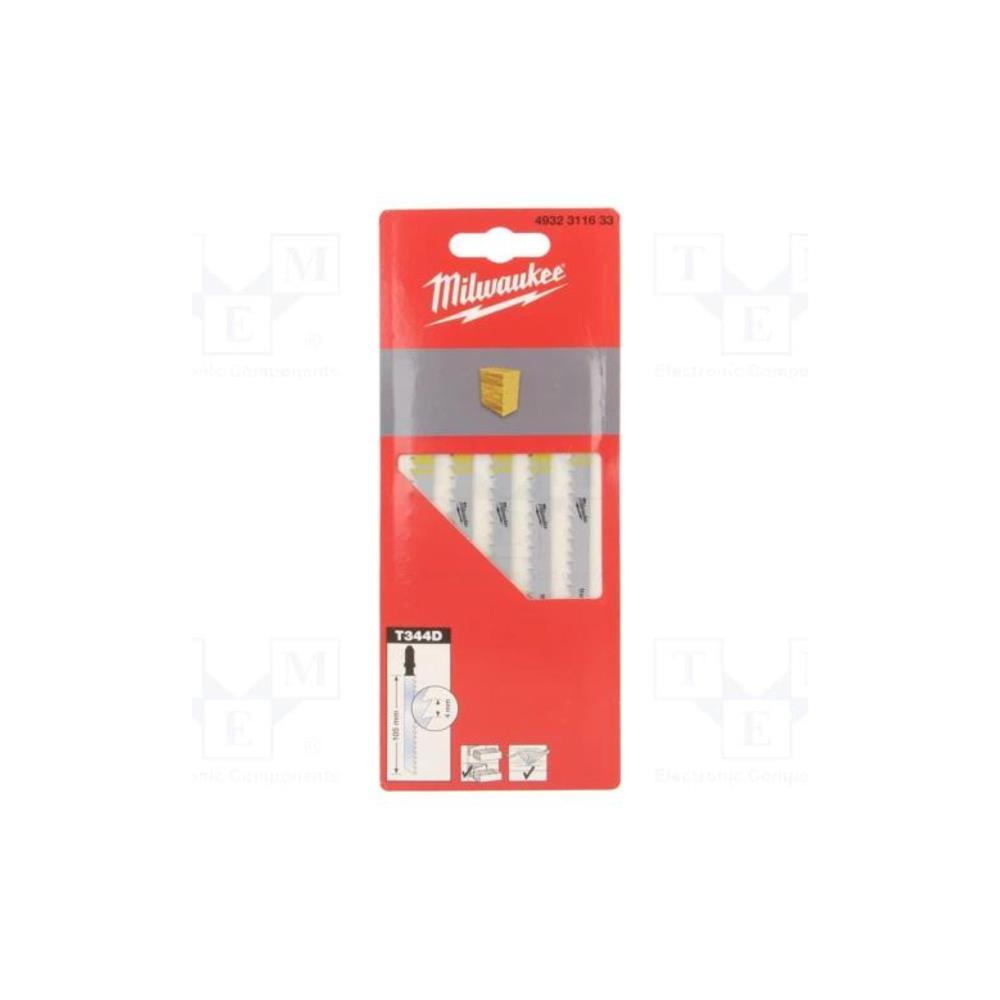 LÂMINA P/SERRA DE RECORTES 105X4.0MM MILWAUKEE
