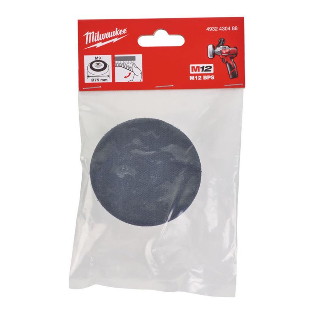 Prato de polir fixrap. M12 - 74mm Milwaukee
