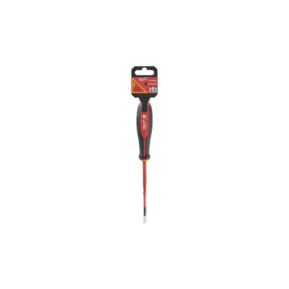 Chave de fenda isol. VDE SL 0.8X4X100 Milwaukee