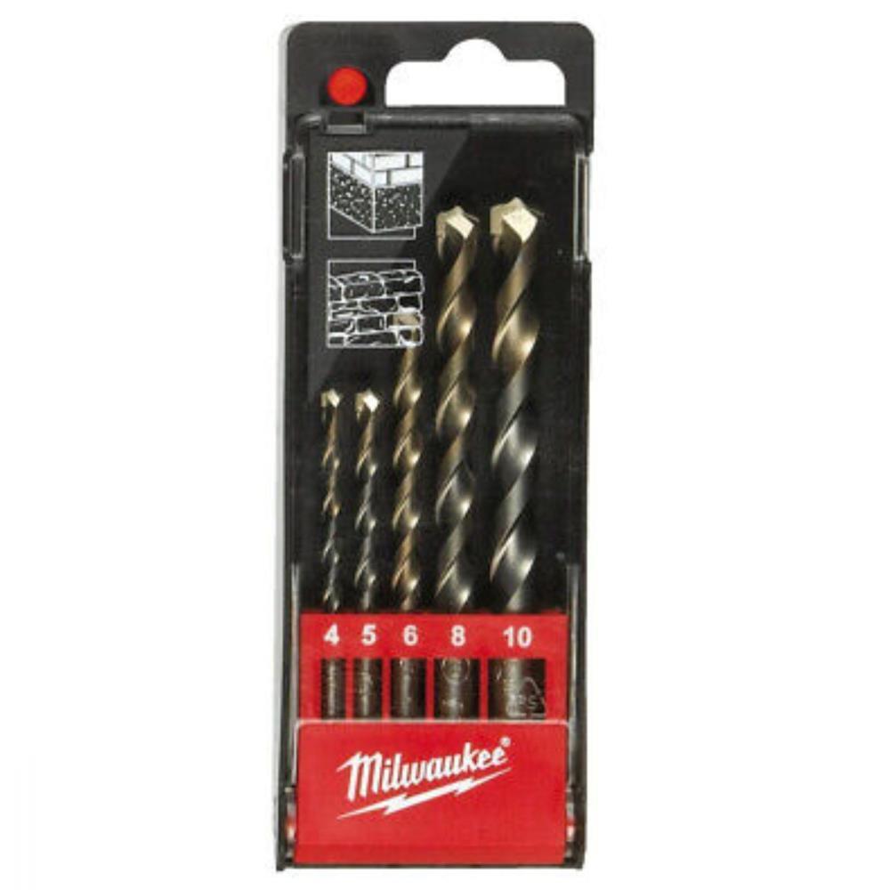 Conjunto de 5 brocas concreto Milwaukee