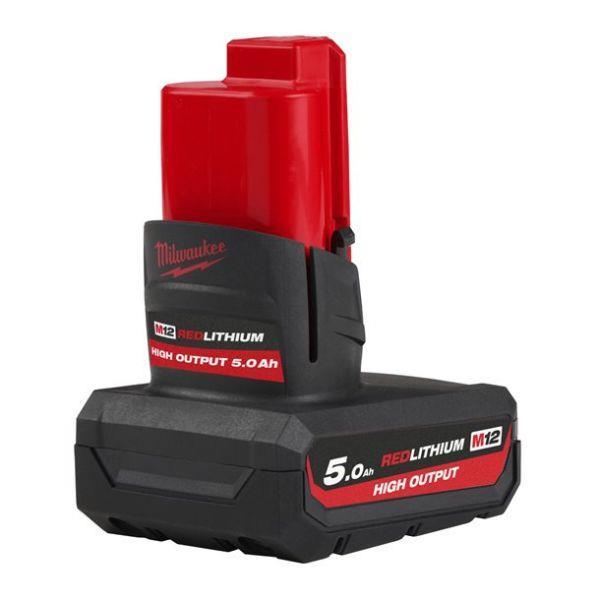 Bateria M12HB5 HIGH OUTPUT de 5ah Milwaukee
