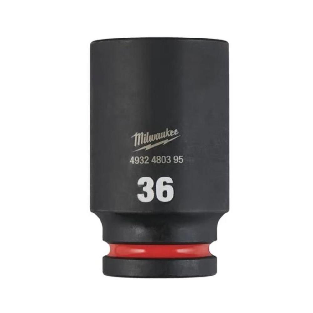 Chave de caixa de impacto 36mm cumprida SHOCKWAVE Milwaukee
