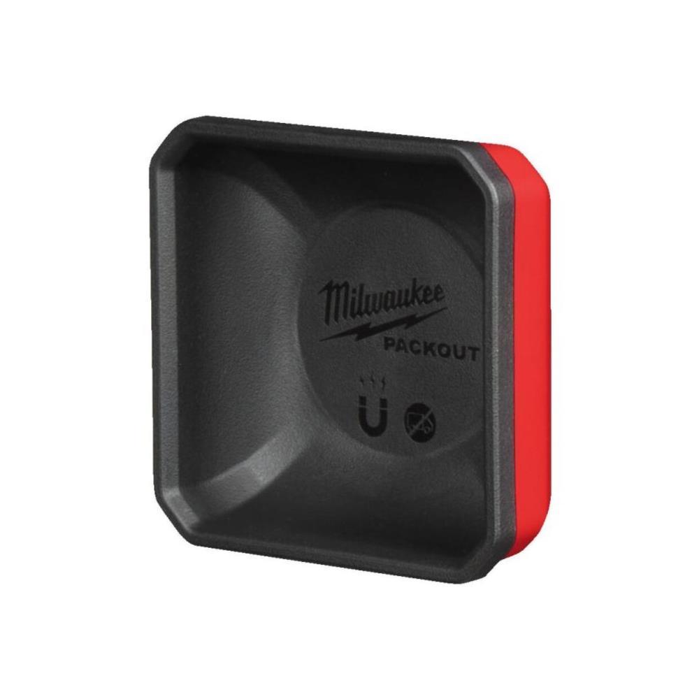 Recipiente organizador magnet. 10x10cm packout Milwaukee