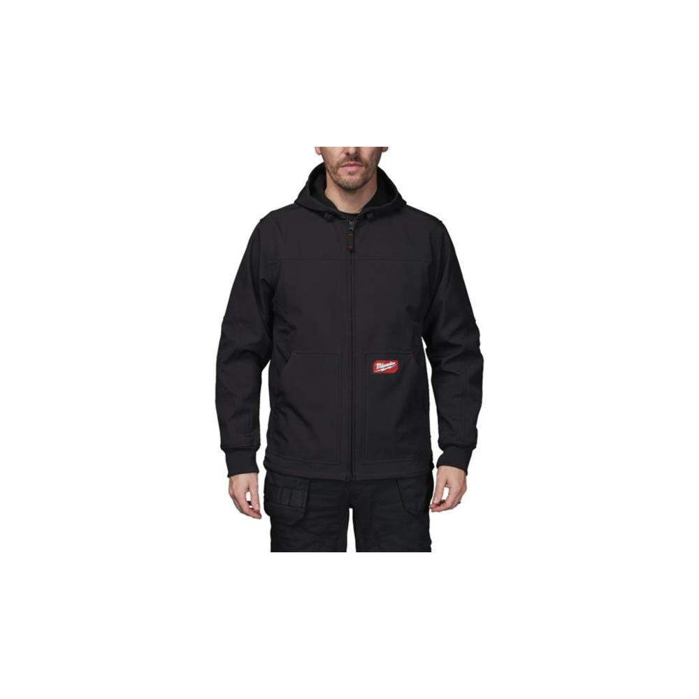Casaco c/capuz Freelex Softshell preto tam-L Milwaukee
