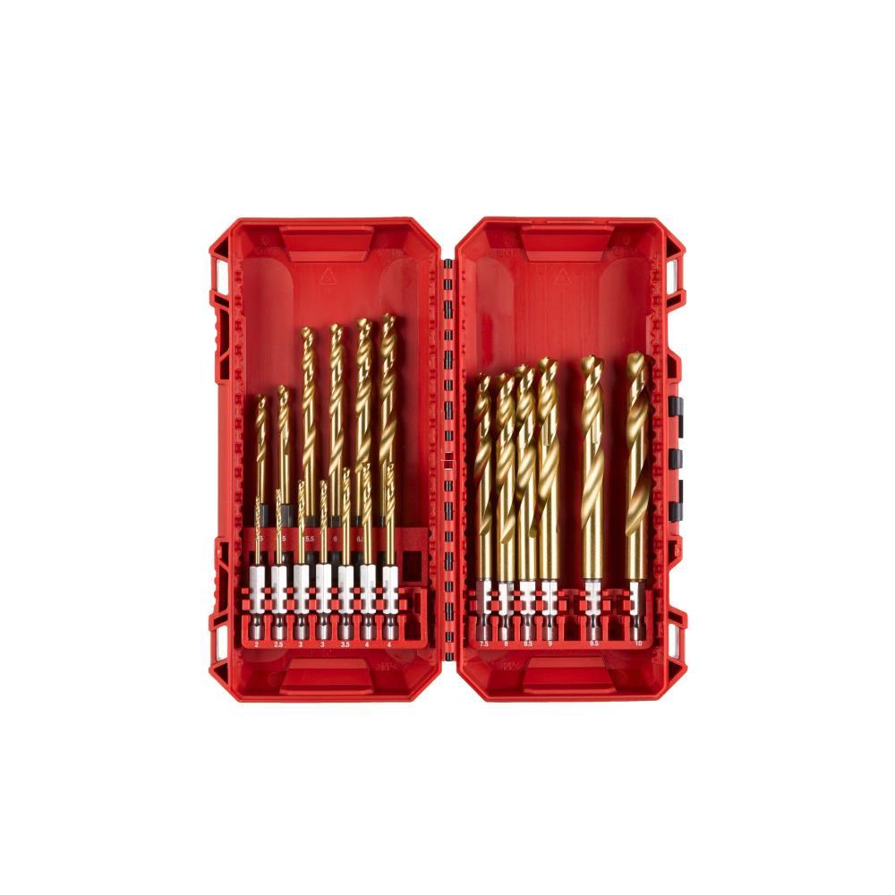 Jg Broca p/metal 19pcs Shockwave HSS-G tin Milwaukee