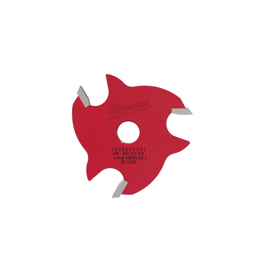Fresa circular p/ranhuras laterais rodamento 5mm Milwaukee