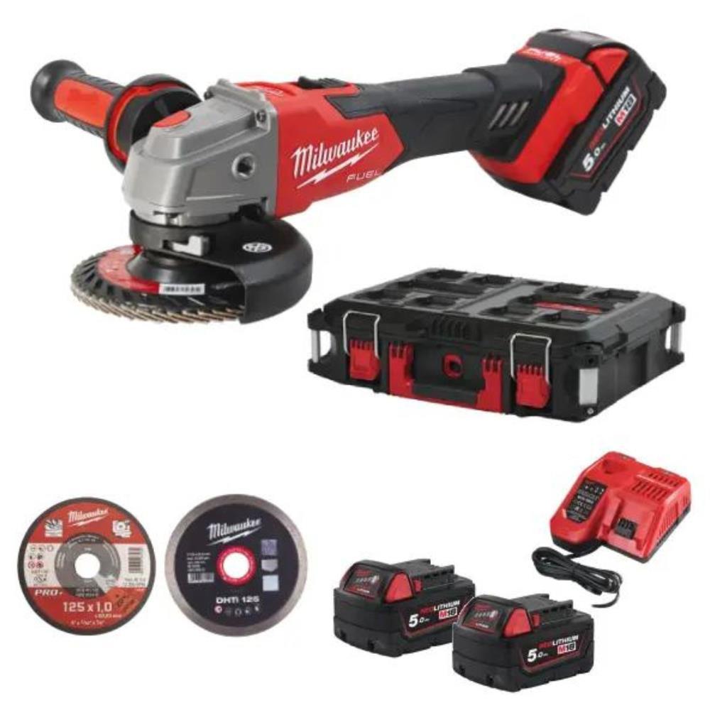 Kit especial 100 anos M18 FSAG125XB100P-502P Milwaukee