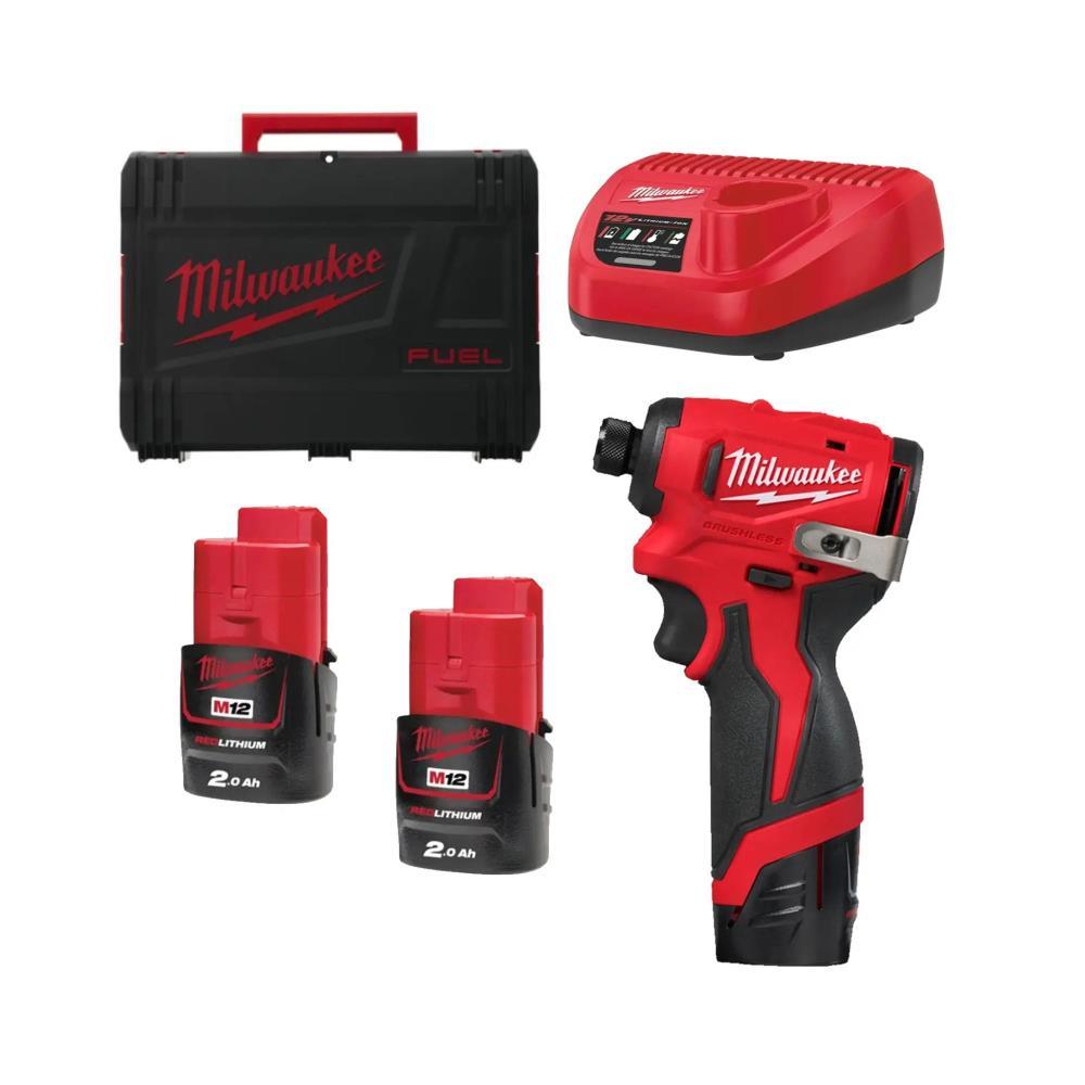 Aparafusadora de impacto compacta M12BLIDRC-202C Milwaukee