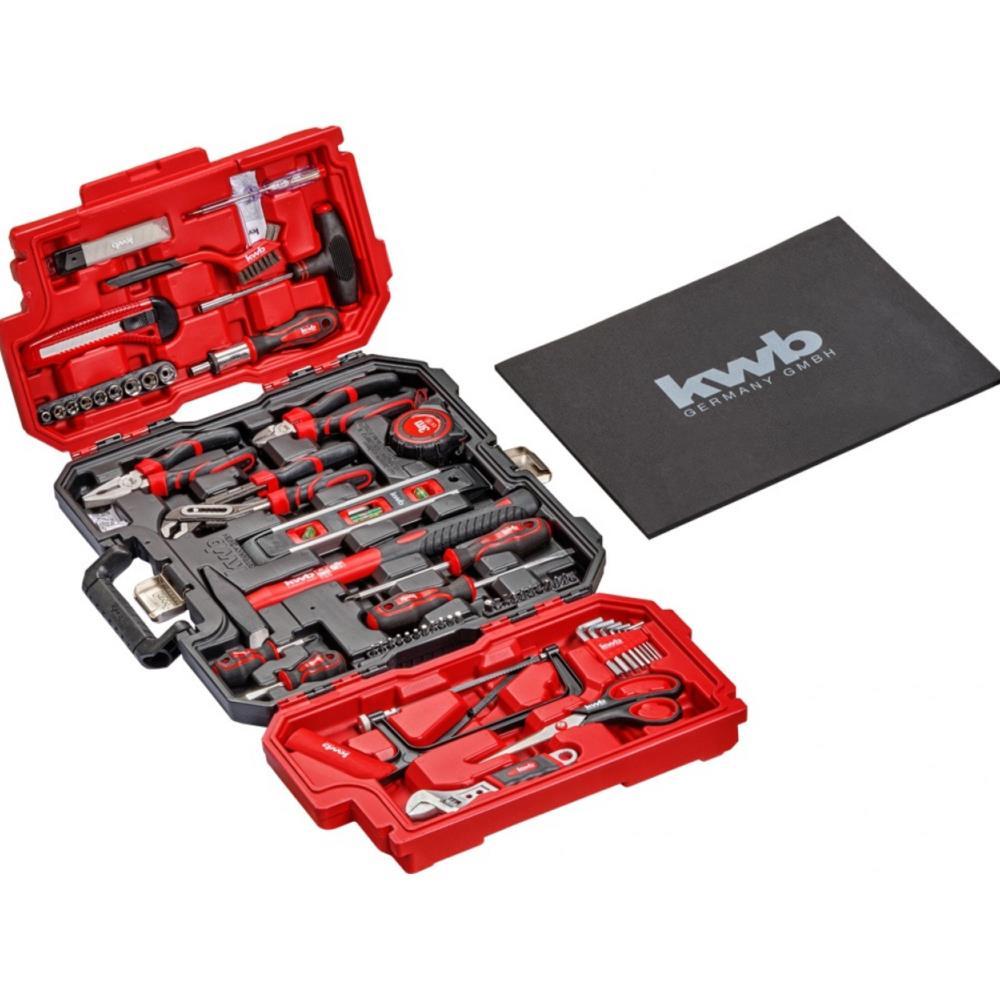 Mala de ferramentas 70 pcs. kwb