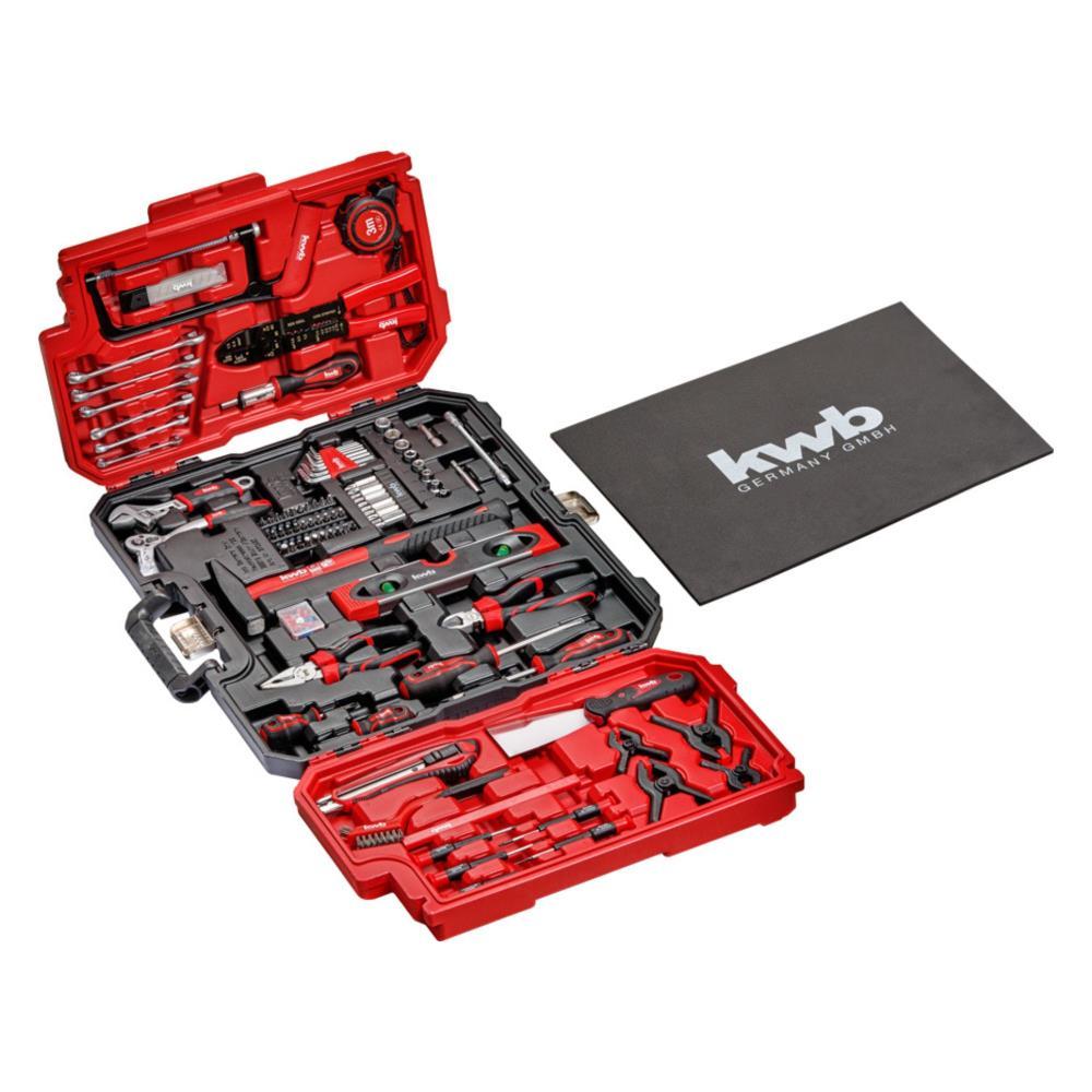 Mala de ferramentas 125 pcs. kwb