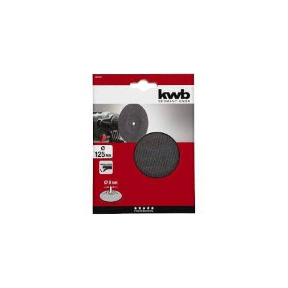 PRATO VELCRO P/BERB. 125mm KWB