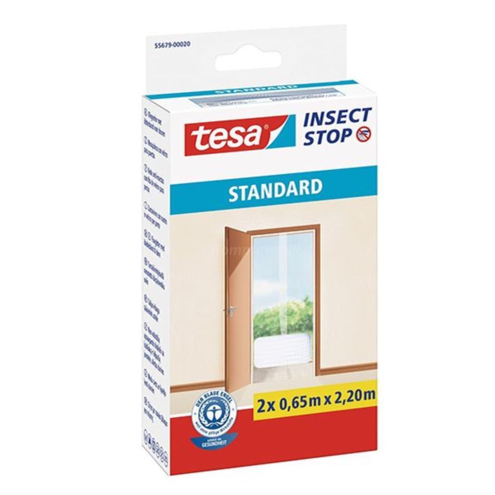 tesa Rede STANDARD p/ portas 2x(0,65mx2,2m) + fita velcro, B