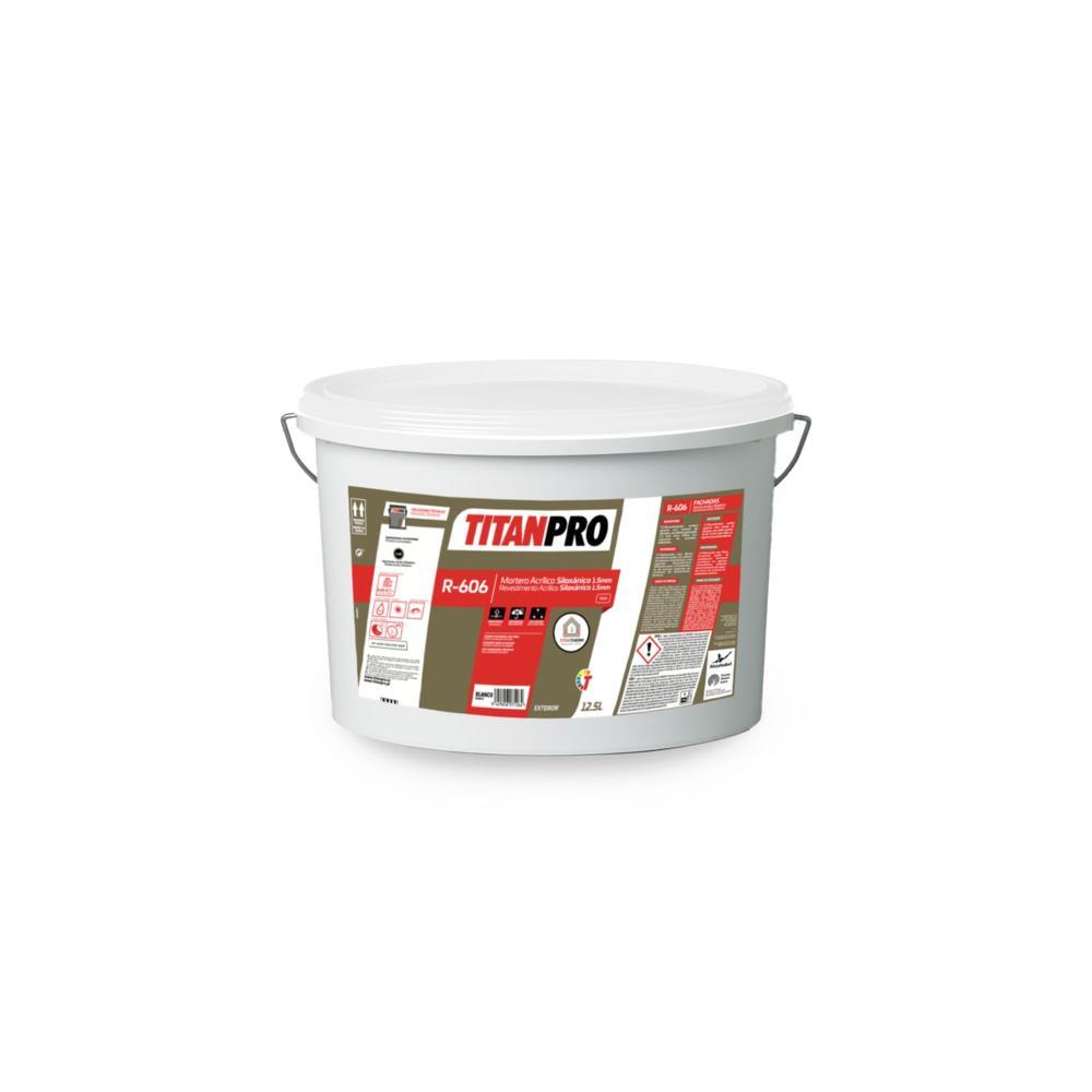 12.5L revest. acrílico siloxânico R-606 1.5 branco Titan